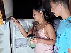 Late Night Fridge Buyer Gets Intense Anal Assfucking