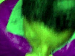 This ebony blowjob is wild