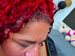 Lp officer catches cute thief carmen at work 😏