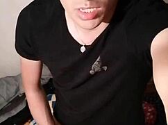 Does the skinny Mexican Chacal from Ecatepec masturbate his cock?