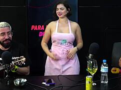 The tasty white fairy returned and got completely naked on the podcast.