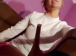 Redhead Seduces Ebony MILF Friend in Lesbian Encounter