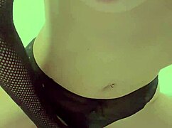 Erotic Lingerie and Natural Tits Show