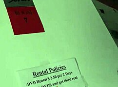 the young teen eagerly licks the big cock at the gloryhole, gargling cum in her mouth.