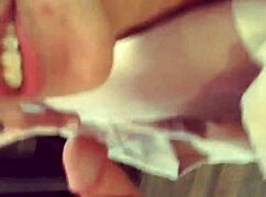 Redhead Amateur Couple's Dildo Ride and Blowjob