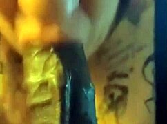 This BBW devours big black cock in blowjob action!