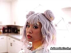 i'm suckin' that big asian princess's dick in the evenin'