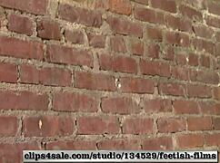 Pandora, Luscious Blonde Milf, Strips During Intense Stair Stepper Workout.