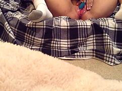 She Experiences Her Powerful Orgasm