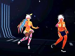 yoiyoi kokon girls dancing half naked, feeling erotic vibes