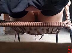 no partner, had to touch myself on the farm