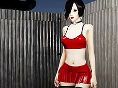 feeding a little bird at the gloryhole