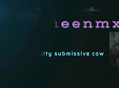 Amateur Whore Plays With Master Machine