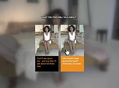 Young babe enjoys hard cock taste