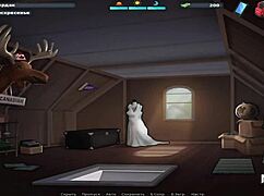 Swimsuit Babe's Wet Pussy Blowjob In Kitchen!