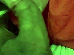 Quick creampie on sofa with hot girlfriend