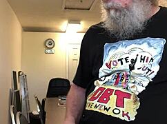 Solo Masturbation Session with Shaved Horny Action