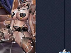 humping pussy on huge dick