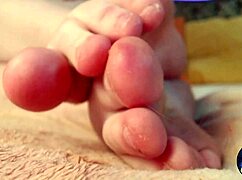 Bbw Woman Indulges In Foot Fetish Worship, Caressing Her Big Ass And Chubby Body With Passionate Touches