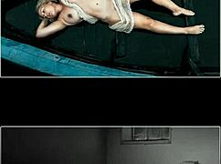 dk chubby blonde nude posing