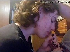 Watch this gay stud suck that throbbing cock!