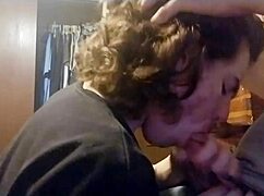 Watch this gay stud suck that throbbing cock!