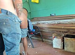 padrastro me comeu no quintal com meu big ass