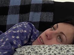 Girlfriend Exclaims, Look at Me Playing with My Tits!