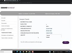 Receiving Fourth Payment as Peruvian Model