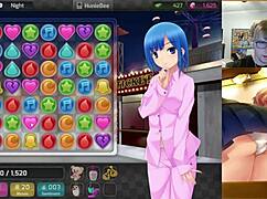 Encountering a playful catgirl in the park