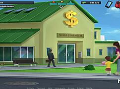 in summertimesaga, she sucks seasucker blowjob and creampies