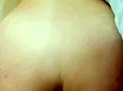 Homemade Fuck with Young Brunette's Big Ass Gaping on Floor – Intense and Raw