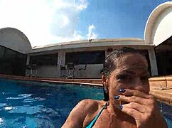 A Morena Queria Me Chupar Na Piscina Mr Matusalem Natzinha Morena gay pussy riding orgasm