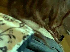 teen bitch giving sloppy blowjob for fun