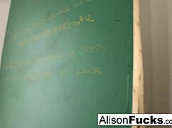 naughty alison tyler masturbates