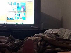 Smoking throatfuck whore swallows deep!