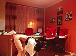 Wild Oral Sex In Kitchen!