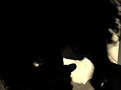 sloppybecky intensely sucks blak bois' monster cock in bathroom