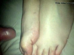 Amateurs Deliver Intense Footjob