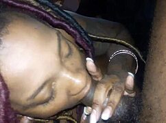 i'm gurglin' sloppy on that big black cock