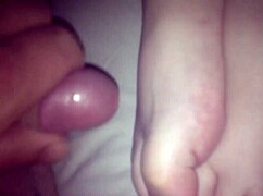 Amateurs Deliver Intense Footjob
