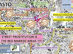 Pasto Colombia Street Prostitution Map with Massage Parlours and Brothels