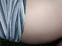 we invaded a private property to fuck hidden in the woods and almost got caught 😏