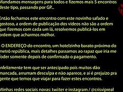 I wanted to fuck without condom fearing pregnancy so i gave only my ass the bastard came inside - one day of gp cristina almeida