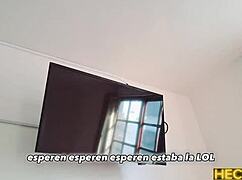 Le Pongo el Condon a Mi Compañero en un Hotel Caliente