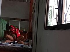 Muslim Stepmother Enters Stepson's Room and Fucks Him Hard with Intense Passion