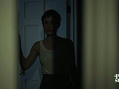 hey, watching porn with olive glass is wild, her hairy pussy and natural tits got me hooked for a creampie close-up!