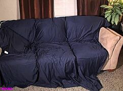 Ebony Step Sister Masturbates to Big Black Cock