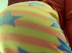 Amateur Girlfriend Performs Homemade Striptease, Ripping Clothes To Reveal Natural Tits And Ass