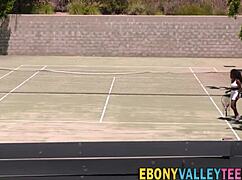 Buxom Black Skank Facial